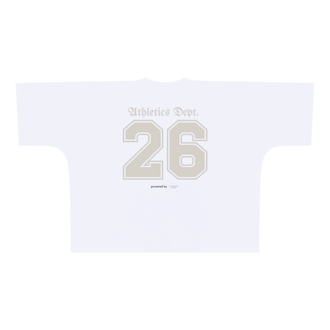 Athletics Dept Oversized Heavyweight Boxy Tee